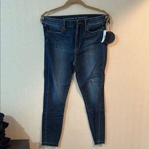 Articles Of Society Blue Skinny Jeans with Stretch